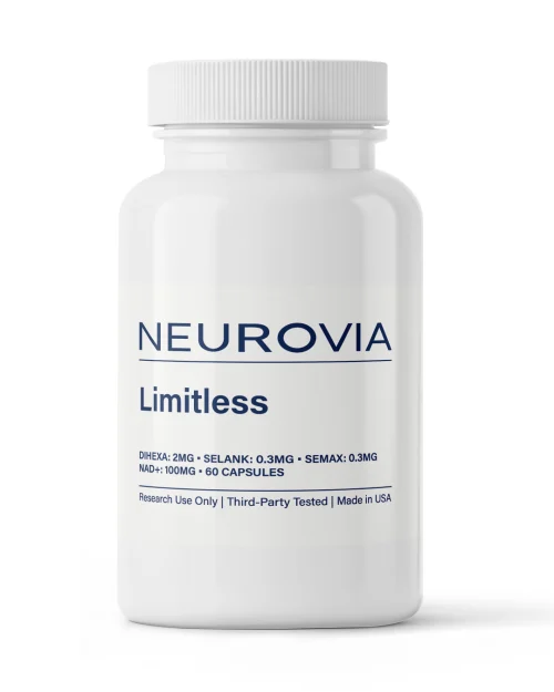 Neurovia Products Capsules Limitless — Neurovia research peptides