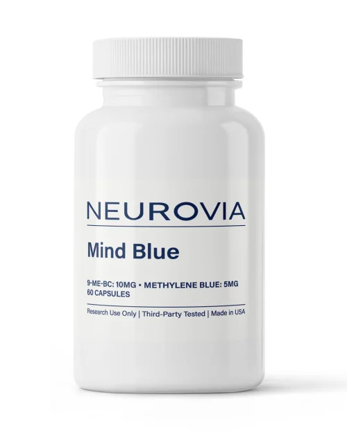 Neurovia Products Capsules Mind Blue 15mg — Neurovia research peptides