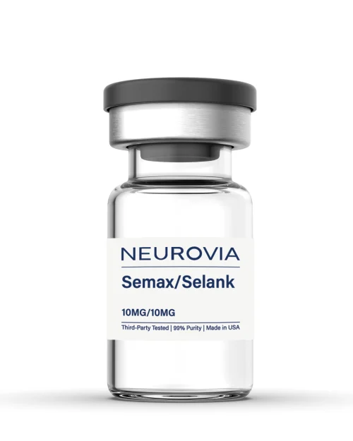 Neurovia Products Vials Semax Selank 10mg 10mg — Neurovia research peptides