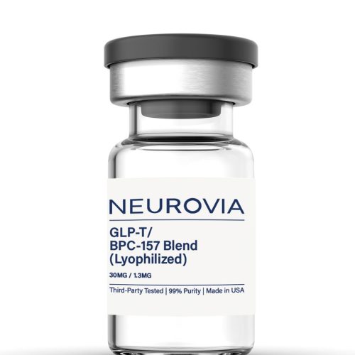GLP-T-BPC-157 Blend (Lyophilized) Vial Label