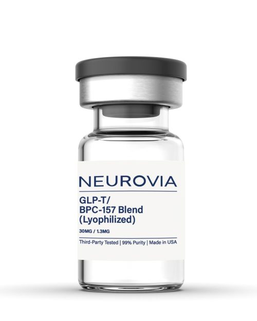 GLP-T-BPC-157 Blend (Lyophilized) Vial Label