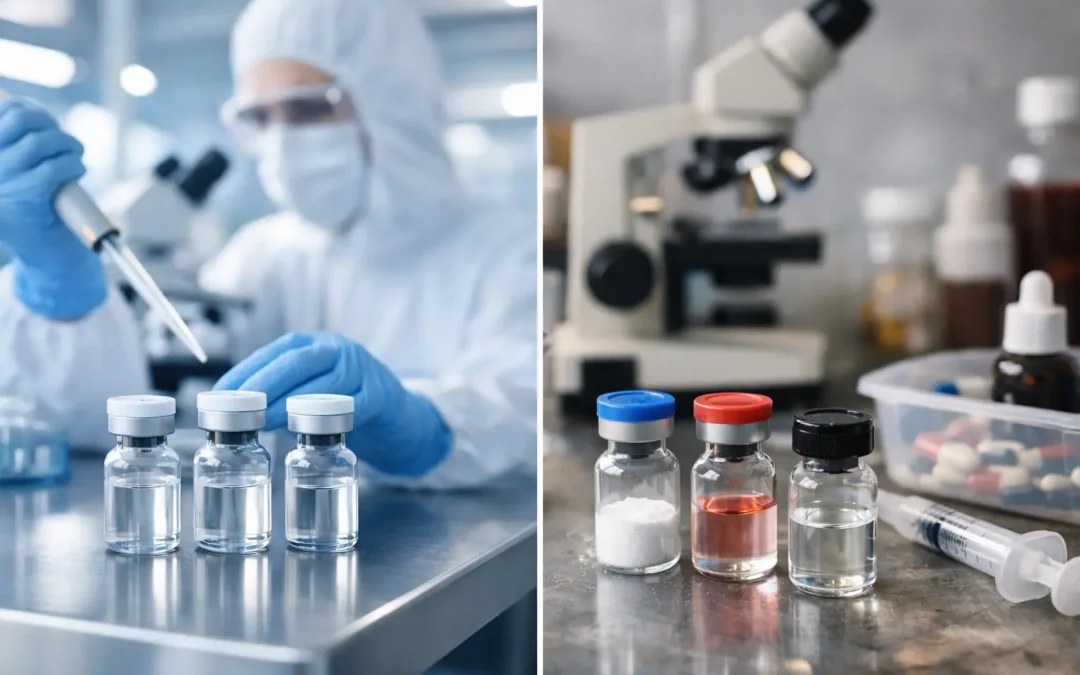 GMP Versus Non GMP Peptides and Quality